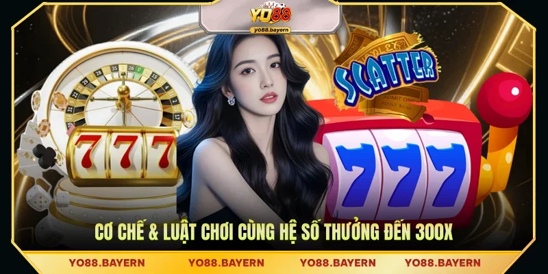 Cơ chế & Luật chơi cùng hệ số thưởng đến 300x