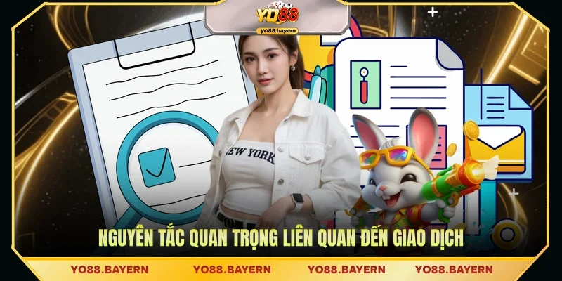 Nguyên tắc quan trọng liên quan đến giao dịch
